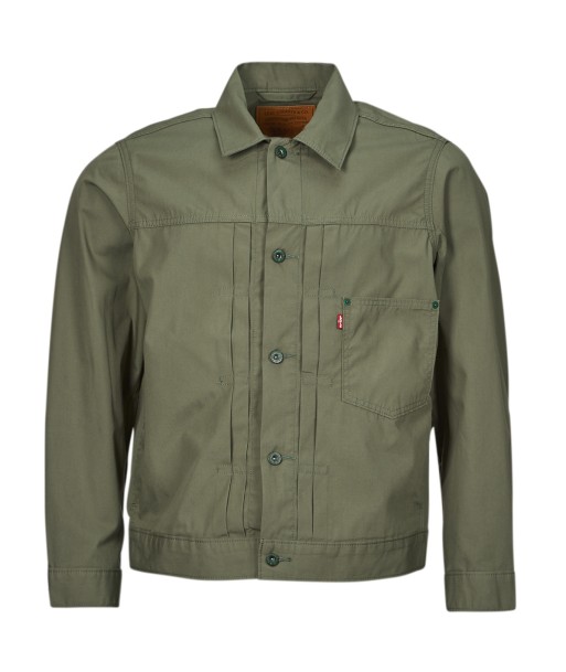 Veste hommes Levis TYPE I TRUCKER Vert