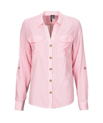 Chemise femmes Vero Moda VMBUMPY Rose