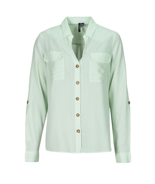 Chemise femmes Vero Moda VMBUMPY Blanc