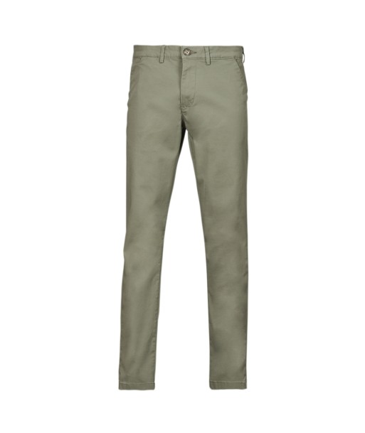 Chinots hommes Selected SLHSLIM-NEW MILES 175 FLEX CHINO Vert