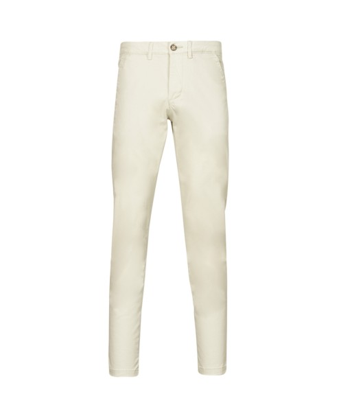 Chinots hommes Selected SLHSLIM-NEW MILES 175 FLEX CHINO Beige