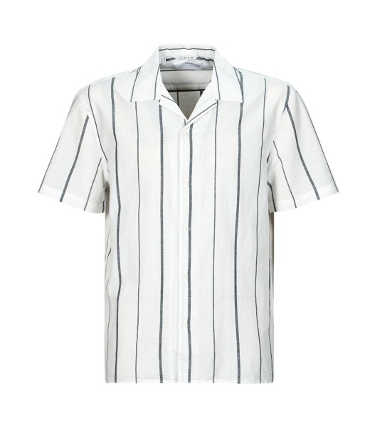 Chemise hommes Selected SLHRELAXNEW-LINEN Bleu