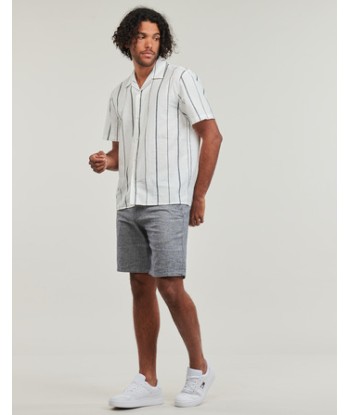 Chemise hommes Selected SLHRELAXNEW-LINEN Bleu