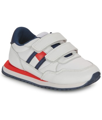 Baskets basses enfant garcons Tommy Hilfiger JIM Blanc