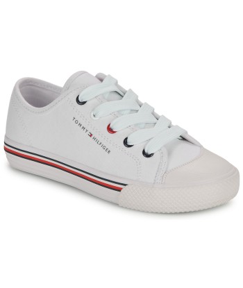 Baskets basses enfant garcons Tommy Hilfiger HERMAN Blanc