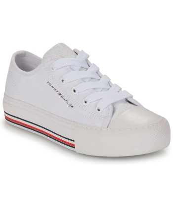 Baskets basses enfant filles Tommy Hilfiger BEVERLY Blanc