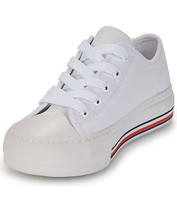 Baskets basses enfant filles Tommy Hilfiger BEVERLY Blanc
