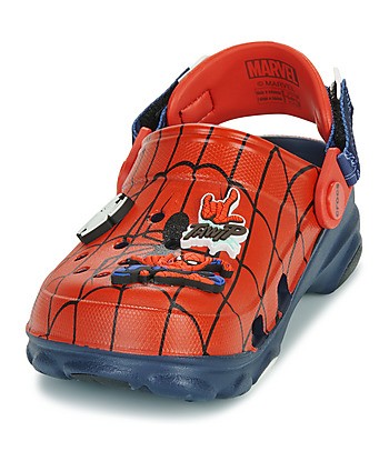 Sabots enfant garcons Crocs Team SpiderMan All TerrainClgK Bleu
