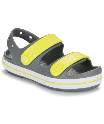 Sandales enfant garcons Crocs Crocband Cruiser Sandal K Gris