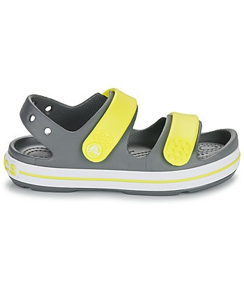 Sandales enfant garcons Crocs Crocband Cruiser Sandal K Gris