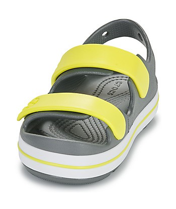 Sandales enfant garcons Crocs Crocband Cruiser Sandal K Gris