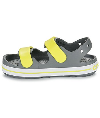 Sandales enfant garcons Crocs Crocband Cruiser Sandal K Gris