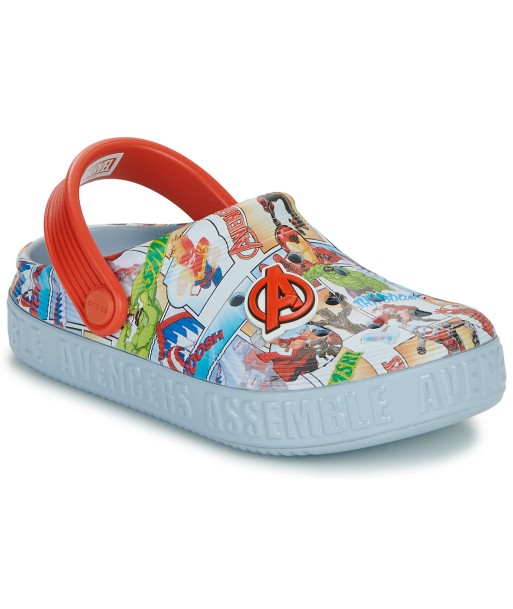 Sabots enfant garcons Crocs Avengers Off Court Clog K Gris