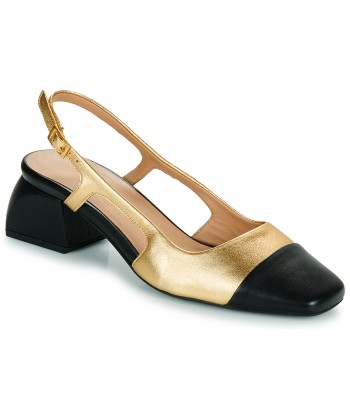 Chaussures escarpins femmes Fericelli LEA Doré