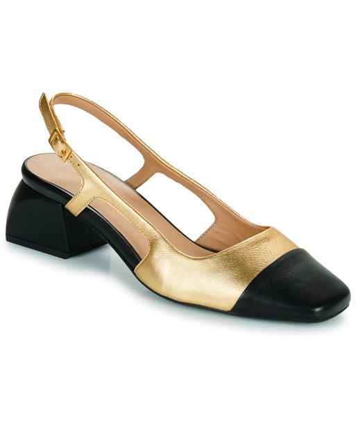 Chaussures escarpins femmes Fericelli LEA Doré