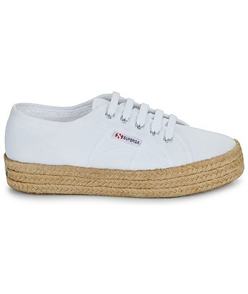 Baskets basses femmes Superga 2730 COTON Blanc