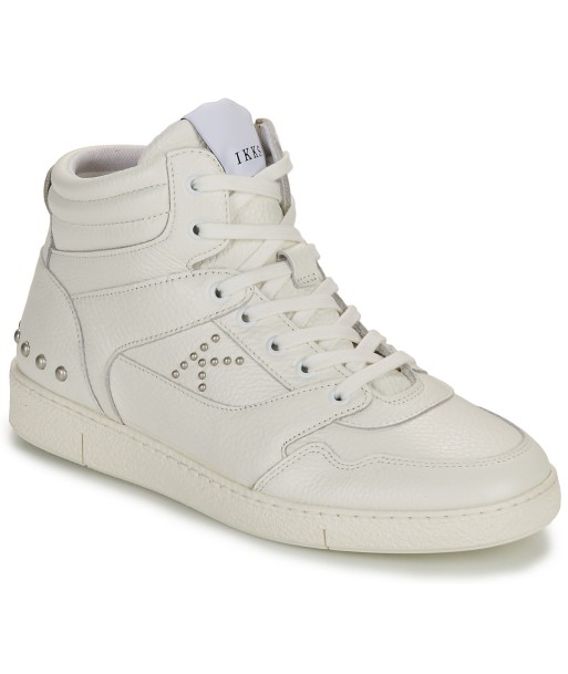 Baskets basses femmes Ikks BX80045-01-BLANC Blanc
