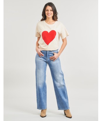 Jeans flare / larges femmes Pepe jeans WIDE LEG JEANS UHW Bleu