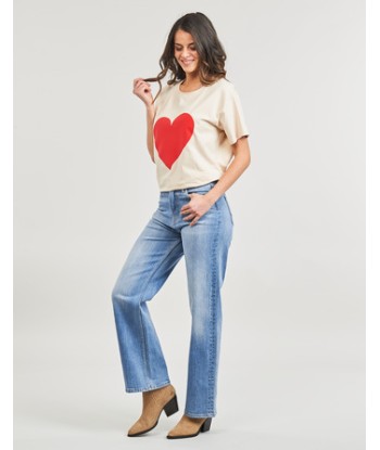 Jeans flare / larges femmes Pepe jeans WIDE LEG JEANS UHW Bleu