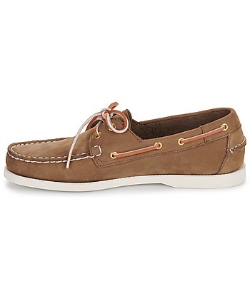 Chaussures bateau hommes Sebago PORTLAND NUBUCK Marron