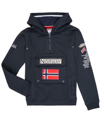 Sweat-shirt enfant garcons Geographical Norway GYMCLASS Marine