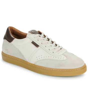 Baskets basses hommes Pellet GABRIEL Blanc