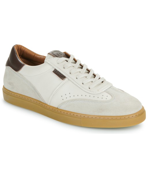 Baskets basses hommes Pellet GABRIEL Blanc
