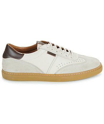 Baskets basses hommes Pellet GABRIEL Blanc