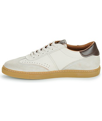 Baskets basses hommes Pellet GABRIEL Blanc