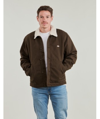 Veste hommes Dickies DICKIES DUCK CANVAS DECK JACKET Marron