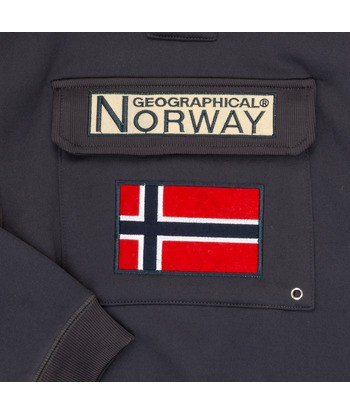 Sweat-shirt enfant garcons Geographical Norway GYMCLASS Gris