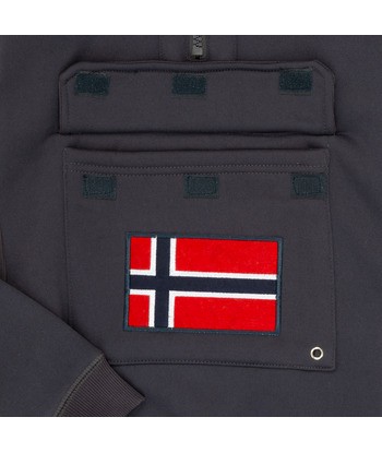 Sweat-shirt enfant garcons Geographical Norway GYMCLASS Gris