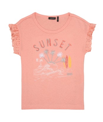 T-shirt enfant filles Ikks POLIAK Rose