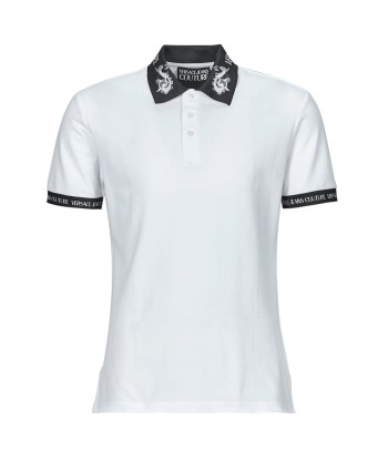 Polo hommes Versace Jeans Couture 76GAGT00 Blanc