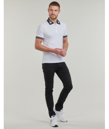 Polo hommes Versace Jeans Couture 76GAGT00 Blanc