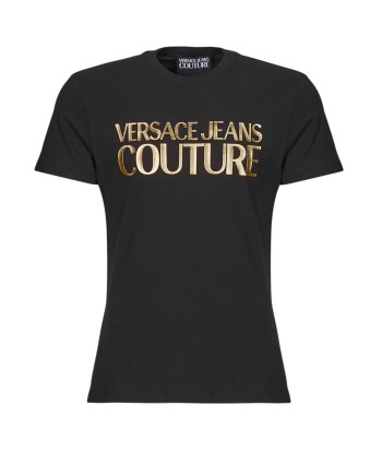 T-shirt hommes Versace Jeans Couture 76GAHT00 Noir