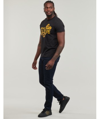 T-shirt hommes Versace Jeans Couture 76GAHG00 Noir