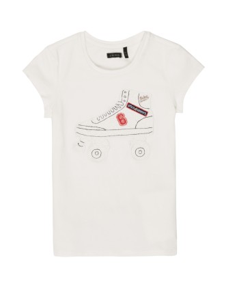 T-shirt enfant filles Ikks NADANA Blanc
