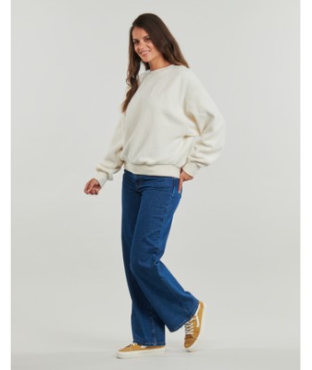 Sweat-shirt femmes Volcom TOO DOO CREW Blanc