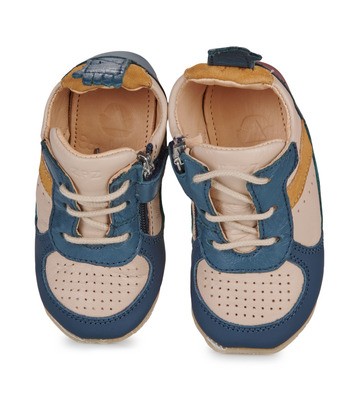 Baskets basses enfant garcons Easy Peasy MY PRE BASKET LACET Multicolo