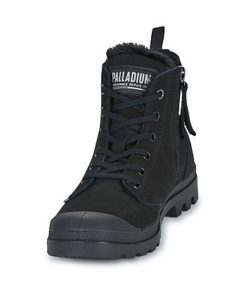 Boots femmes Palladium PAMPA HI ZIP WL Noir