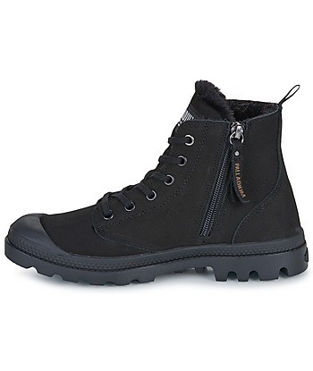Boots femmes Palladium PAMPA HI ZIP WL Noir