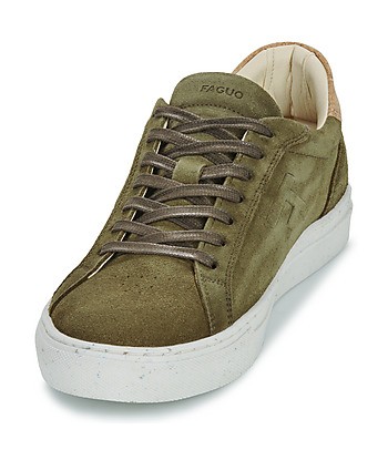 Baskets basses hommes Faguo EBONY Marron