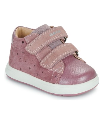 Baskets montantes enfant filles Geox B BIGLIA GIRL Rose