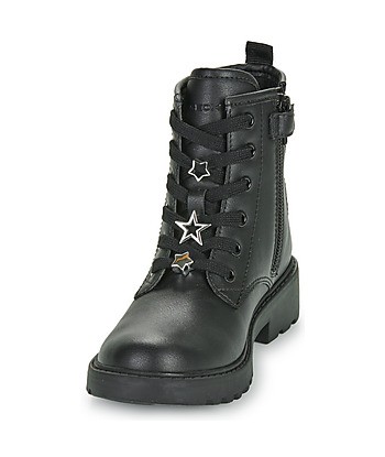 Boots enfant filles Geox J CASEY GIRL Noir