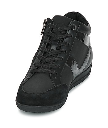 Baskets montantes femmes Geox D MYRIA Noir