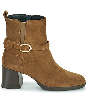 Bottines femmes Geox D WALK PLEASURE 55 Marron