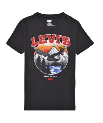 T-shirt enfant garcons Levis LVB SOAR LIKE AN EAGLE TEE Noir