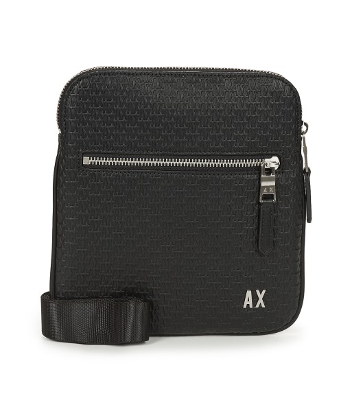 Sacoche hommes Armani Exchange ELBA FKAT CROSSBODY Noir