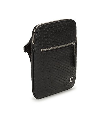 Sacoche hommes Armani Exchange ELBA FKAT CROSSBODY Noir